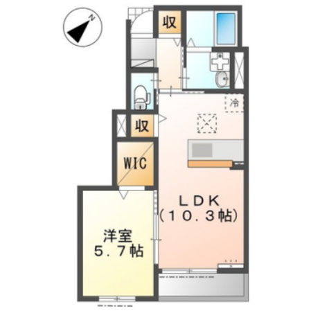 アヴェルラ・プラスの物件間取画像